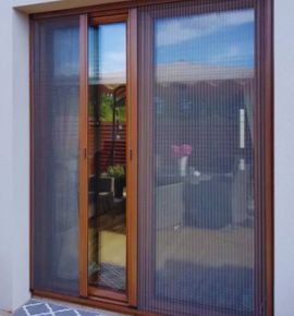 foldable mesh door