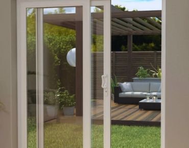 Glass work for house